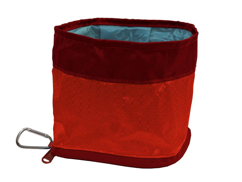 Kurgo Zippy Bowl, Barn Red